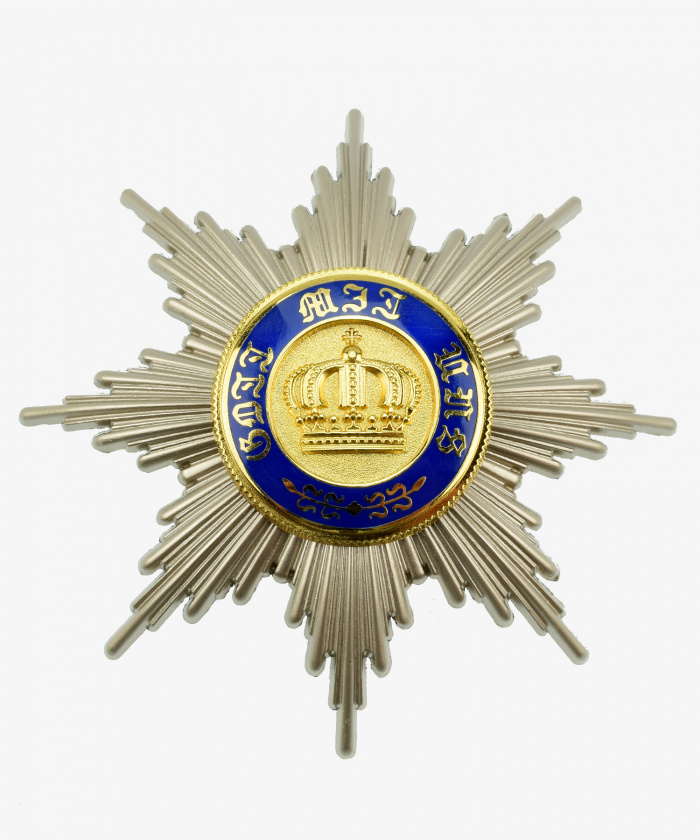 Prussia Royal Order of the Crown Breast Star 1st Class 1869 -1916